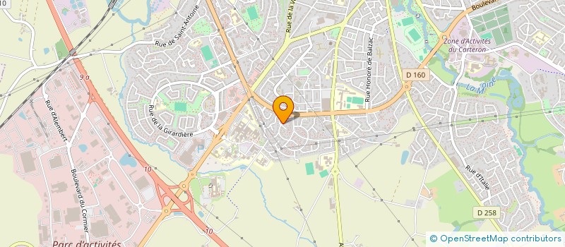 localisation de l'entreprise INSTITUT INNOVATION ET PARCOURS à CHOLET