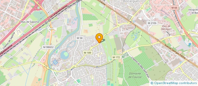 localisation de l'entreprise INSTITUT INTERNATIONAL FORMATION à LATTES