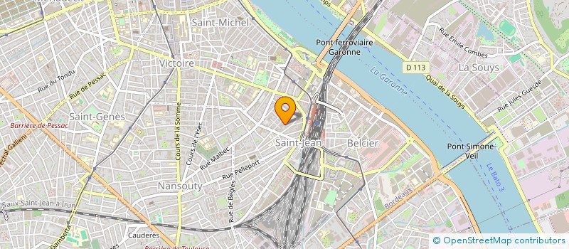 localisation de l'entreprise INSTITUT INTERNATIONAL POUR L INNOVATION LA CREATION ARTISTIQUE ET LA RECHERCHE  BORDEAUX