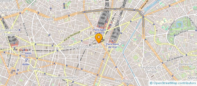localisation de l'entreprise INSTITUT INTERPROFESS RETRAITES SALARIES à PARIS