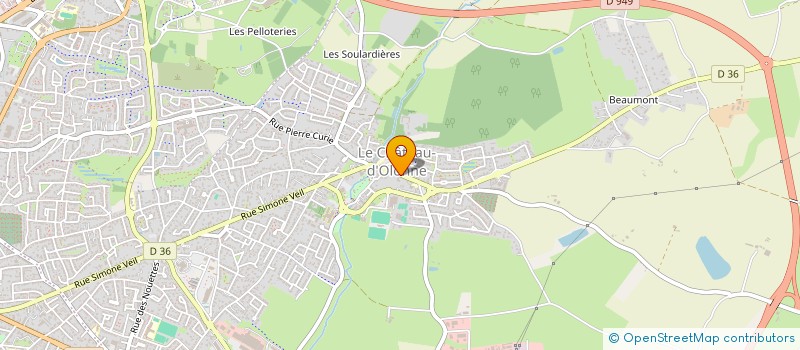 localisation de l'entreprise INSTITUT JOUIN à LES SABLES D'OLONNE