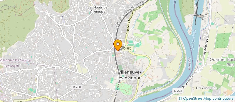 localisation de l'entreprise INSTITUT KADAM TCHEULING GARD-GRAND AVIGNON  VILLENEUVE-LES-AVIGNON