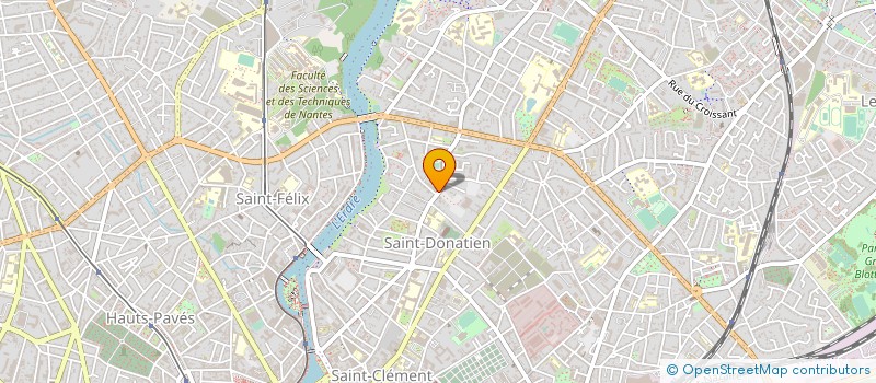 localisation de l'entreprise INSTITUT KADAM TCHEULING NANTES à NANTES