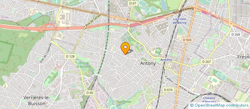 localisation de l'entreprise INSTITUT L ASIE DU SUD EST à ANTONY
