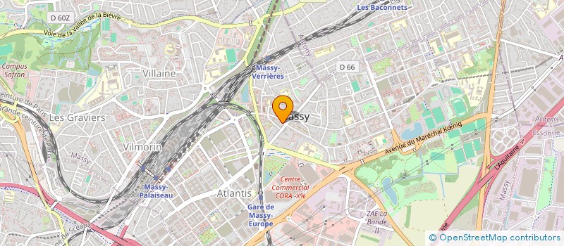 localisation de l'entreprise INSTITUT LANGUES CIVILISATION à MASSY
