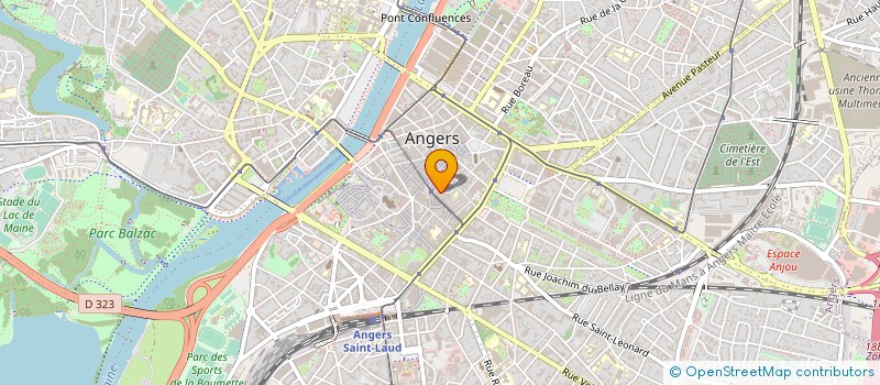 localisation de l'entreprise INSTITUT LE NENAON à ANGERS