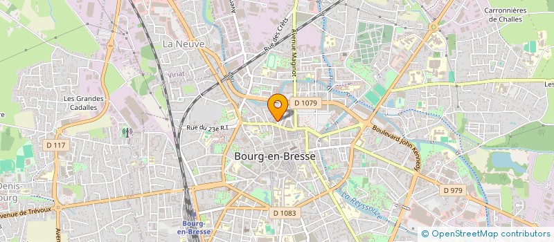 localisation de l'entreprise INSTITUT LEA à BOURG-EN-BRESSE