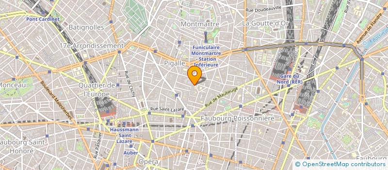 localisation de l'entreprise INSTITUT LEMAITRE  PARIS