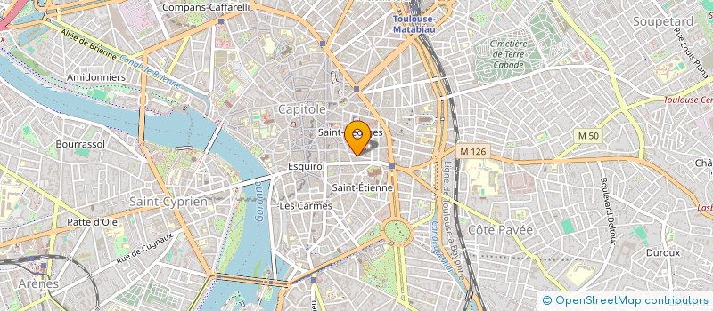 localisation de l'entreprise INSTITUT LES 3A à TOULOUSE