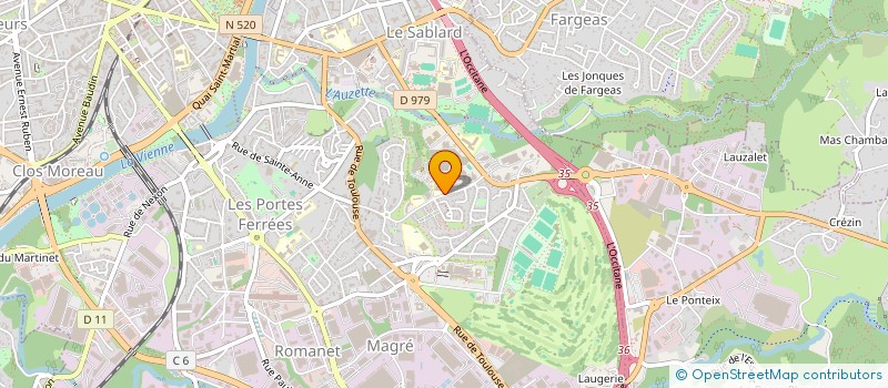 localisation de l'entreprise INSTITUT LIMOUSIN ECOLE MODERNE à LIMOGES