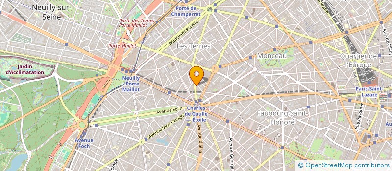localisation de l'entreprise INSTITUT LONG  PARIS