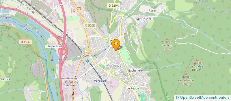 localisation de l'entreprise INSTITUT LUDIVINE  VOREPPE