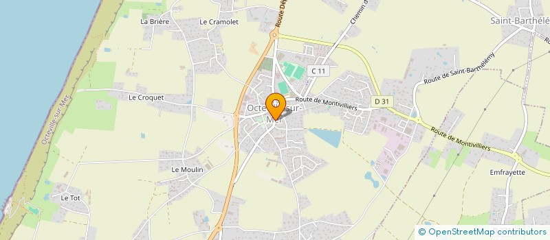 localisation de l'entreprise INSTITUT M & VOUS à OCTEVILLE-SUR-MER