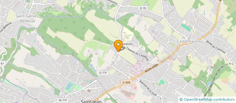 localisation de l'entreprise INSTITUT MAE  CASTELMAUROU