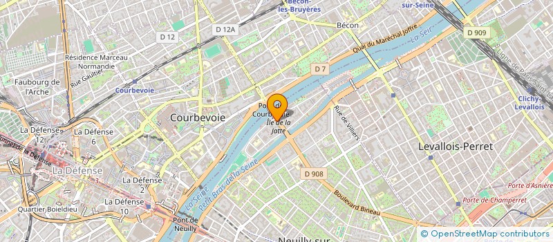localisation de l'entreprise INSTITUT MAJORELLE à NEUILLY-SUR-SEINE