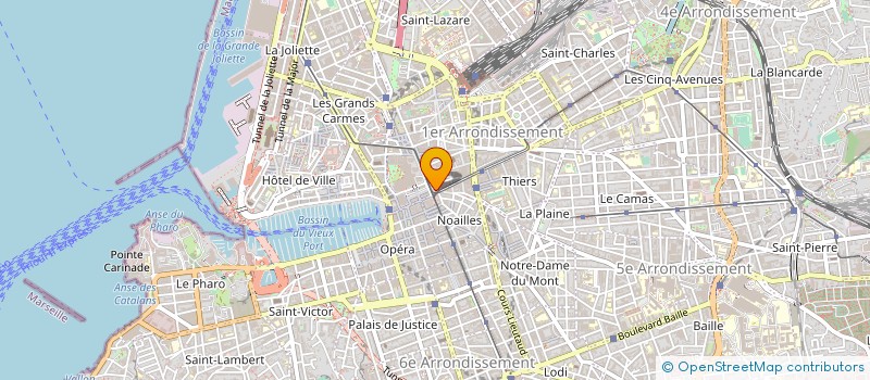 localisation de l'entreprise INSTITUT MEDIATERRANEE à MARSEILLE