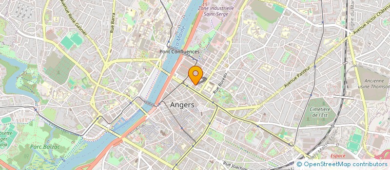 localisation de l'entreprise INSTITUT MEDICAL DES HUNAUDIERES à ANGERS