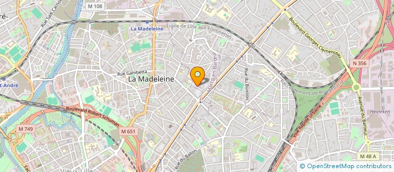 localisation de l'entreprise INSTITUT MEDICAL SAINT-MAUR à MARCQ-EN-BARŒUL