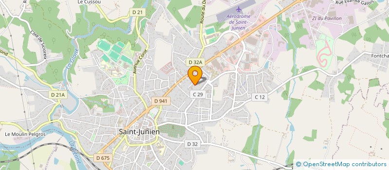 localisation de l'entreprise INSTITUT MEDICO EDUCATIF à SAINT-JUNIEN