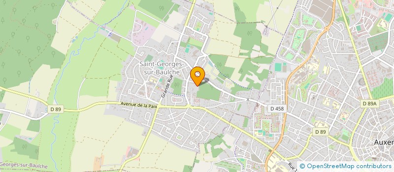 localisation de l'entreprise INSTITUT MEDICO EDUCATIF à SAINT-GEORGES-SUR-BAULCHE