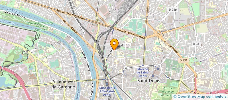 localisation de l'entreprise INSTITUT MEDICO EDUCATIF à SAINT-DENIS