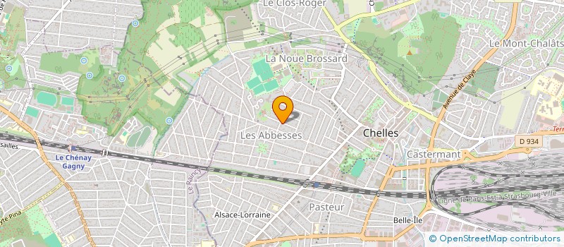 localisation de l'entreprise INSTITUT MEDICO PEDAGOGIQUE à CHELLES