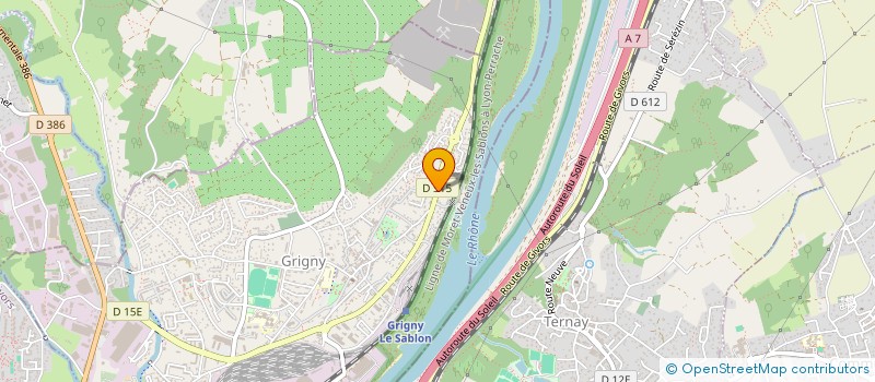 localisation de l'entreprise INSTITUT MEDICO PEDAGOGIQUE EAUX VIVES à GRIGNY