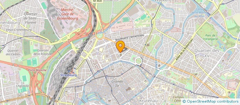localisation de l'entreprise INSTITUT MEDICO PEDAGOGIQUE LES TILLEULS à STRASBOURG
