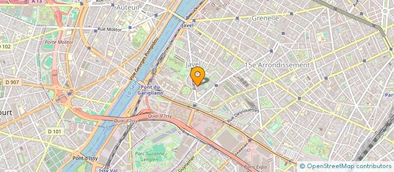 localisation de l'entreprise INSTITUT MOTRICITE CEREBRALE  PARIS