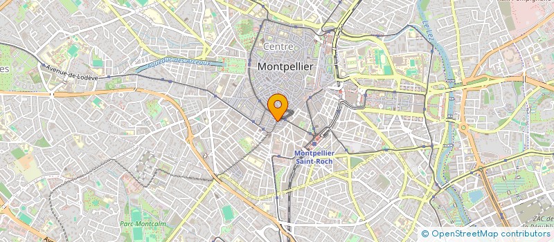 localisation de l'entreprise INSTITUT MOULIN à MONTPELLIER