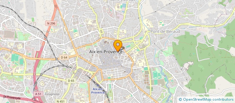 localisation de l'entreprise INSTITUT MUSICAL EUROPEEN à AIX-EN-PROVENCE