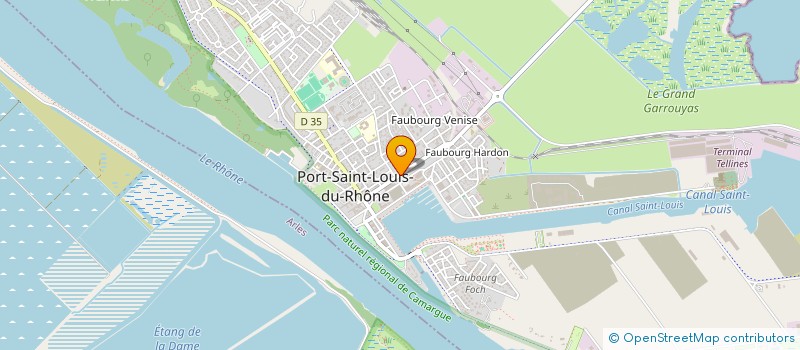 localisation de l'entreprise INSTITUT MUSICAL SOLEIADO à PORT-SAINT-LOUIS-DU-RHONE