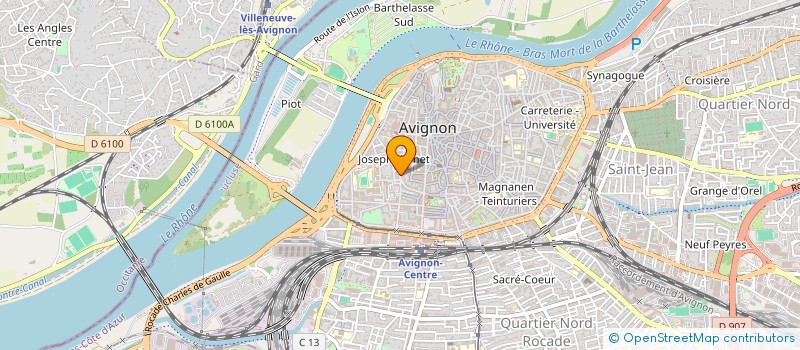 localisation de l'entreprise INSTITUT MY à AVIGNON