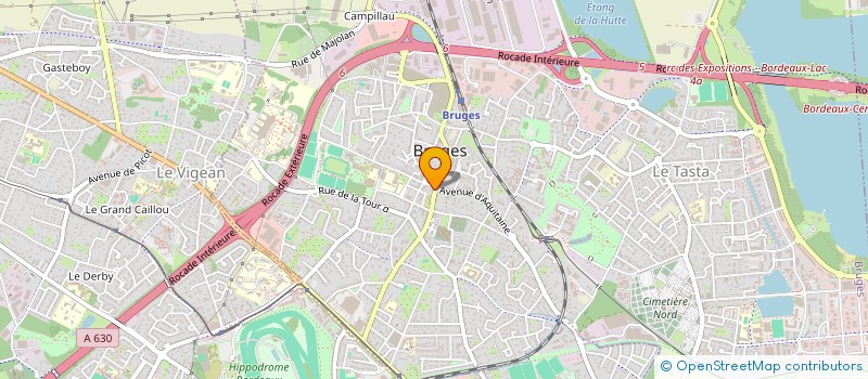 localisation de l'entreprise INSTITUT MZ à BRUGES