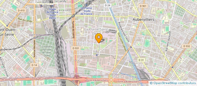 localisation de l'entreprise INSTITUT NATIONAL D'ETUDES DEMOGRAPHIQUES à AUBERVILLIERS
