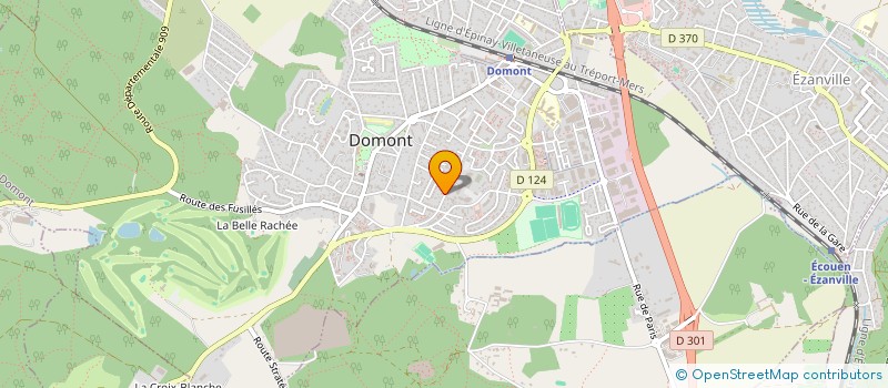 localisation de l'entreprise INSTITUT NATIONAL DE FORMATION DE L'EXPERT INCENDIE  DOMONT