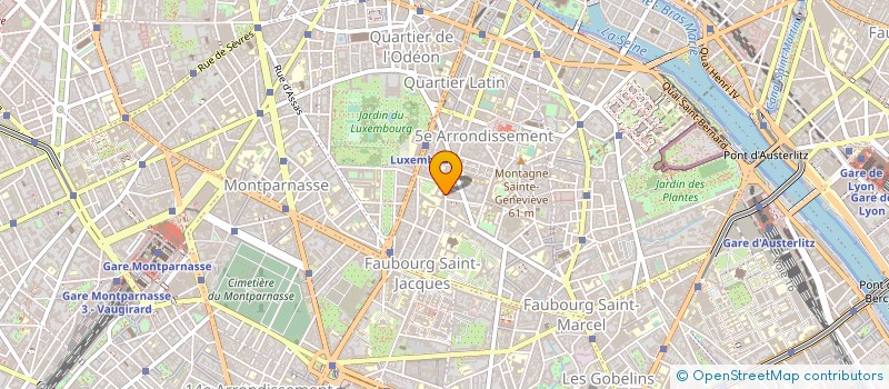 localisation de l'entreprise INSTITUT NATIONAL DE JEUNES SOURDS DE PARIS à PARIS
