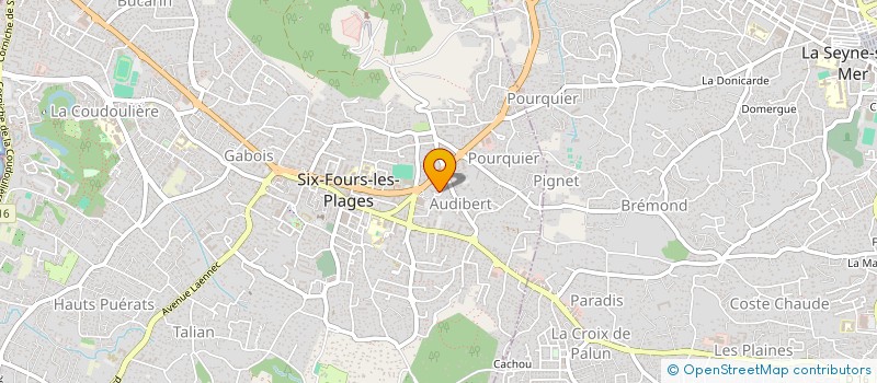 localisation de l'entreprise INSTITUT NATIONAL DE LA LANGUE FRANCAISE à SIX-FOURS-LES-PLAGES