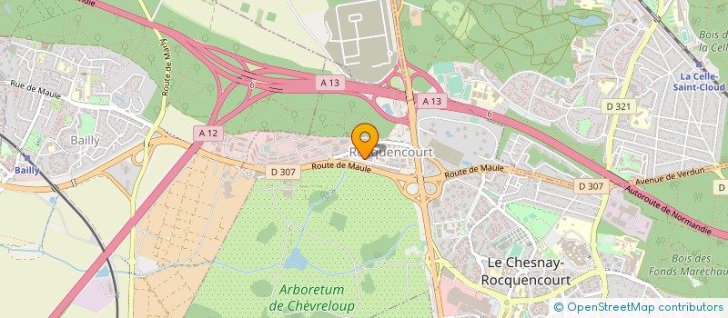 localisation de l'entreprise INSTITUT NATIONAL DE RECHERCHE EN INFORMATIQUE ET EN AUTOMATIQUE à LE CHESNAY-ROCQUENCOURT