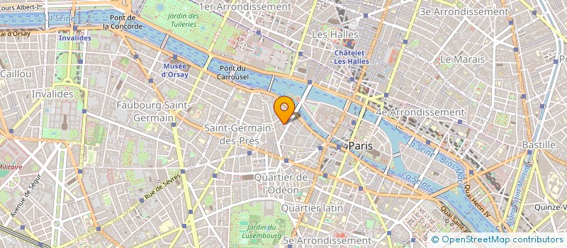 localisation de l'entreprise INSTITUT NATIONAL DES ARTS DIVINETOIRES  PARIS