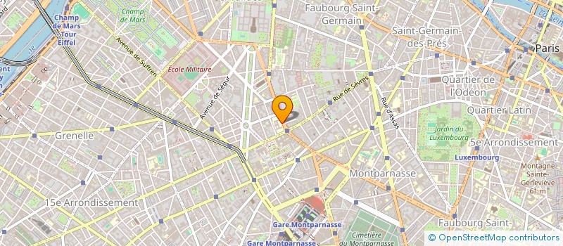 localisation de l'entreprise INSTITUT NATIONAL DES JEUNES AVEUGLES à PARIS