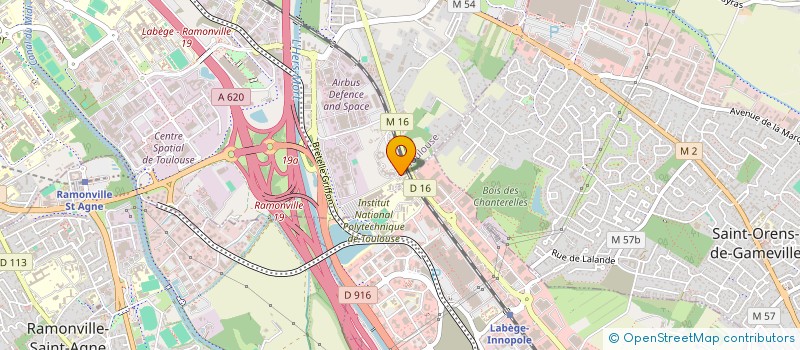 localisation de l'entreprise INSTITUT NATIONAL POLYTECHNIQUE DE TOULOUSE à TOULOUSE