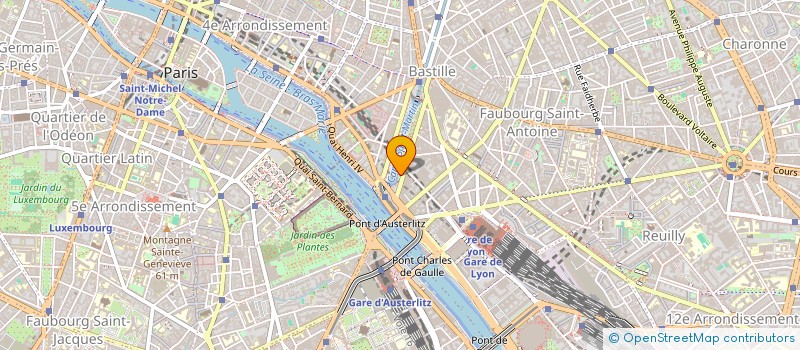 localisation de l'entreprise INSTITUT NAUTIQUE FRANCILIEN à PARIS