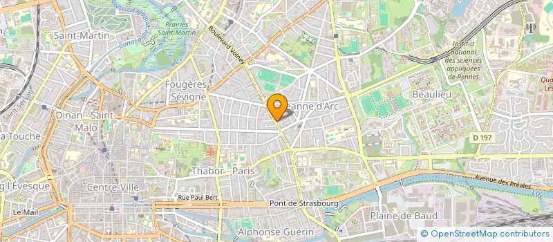 localisation de l'entreprise INSTITUT NEROLI  RENNES