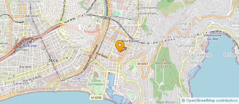 localisation de l'entreprise INSTITUT NICOIS DES SPORTS à NICE