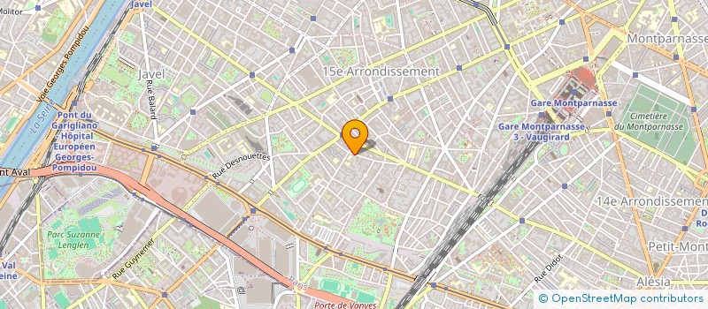 localisation de l'entreprise INSTITUT ODYSSEE à PARIS