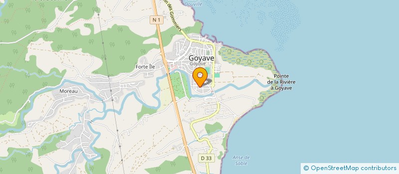 localisation de l'entreprise INSTITUT OFICOM à GOYAVE