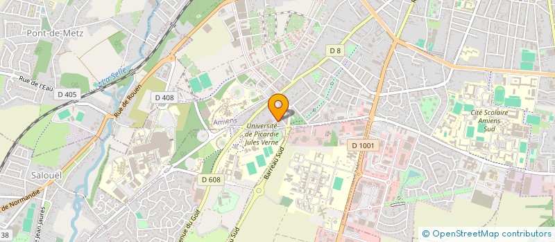 localisation de l'entreprise INSTITUT OPHTALMOLOGIQUE DE PICARDIE à AMIENS