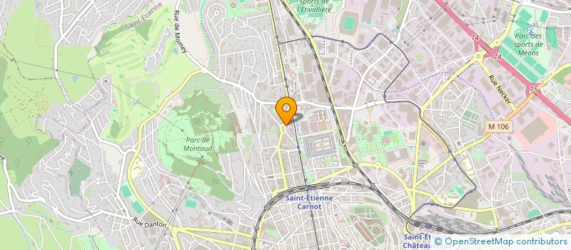 localisation de l'entreprise INSTITUT ORIGINE à SAINT-ETIENNE