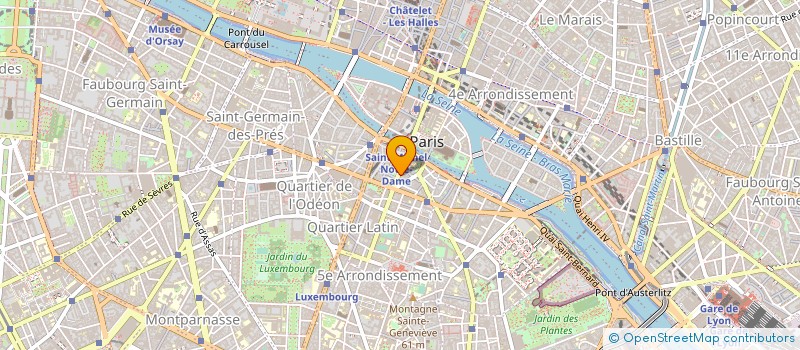localisation de l'entreprise INSTITUT PAR CORRESPONDANCE INTERNATIONA à PARIS
